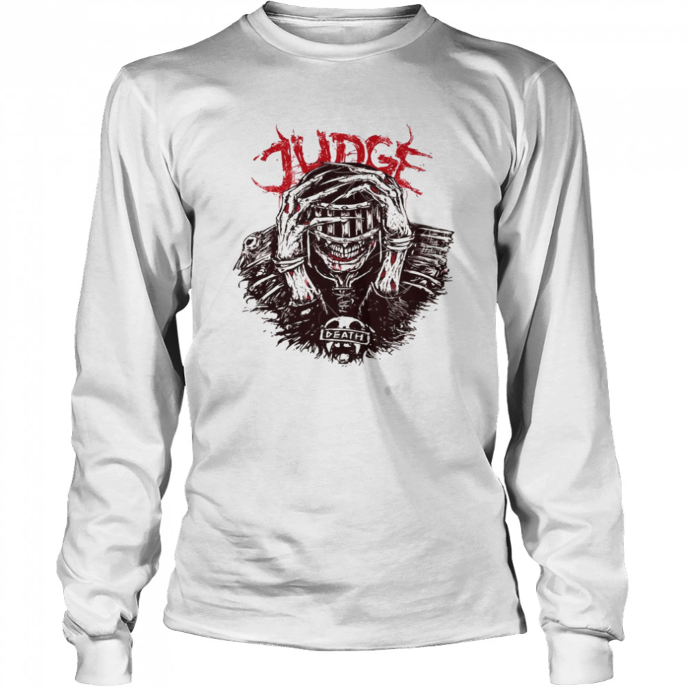 Character Judge Death Graphic shirt Long Sleeved T-shirt