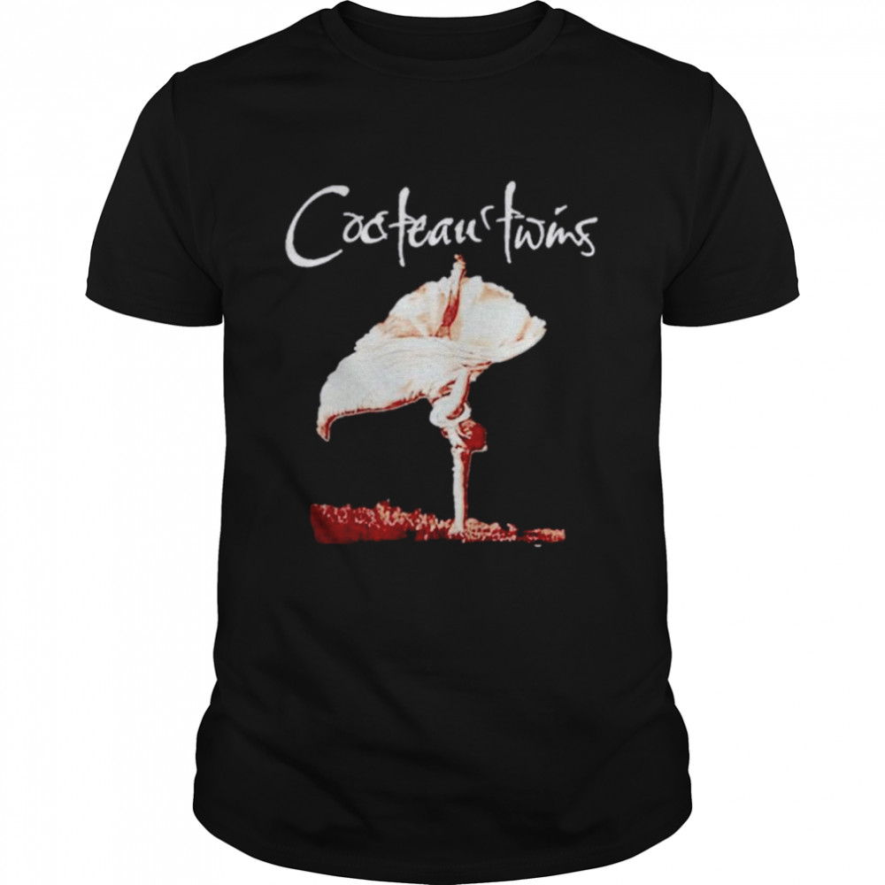 Cocteau twins band printed shirt