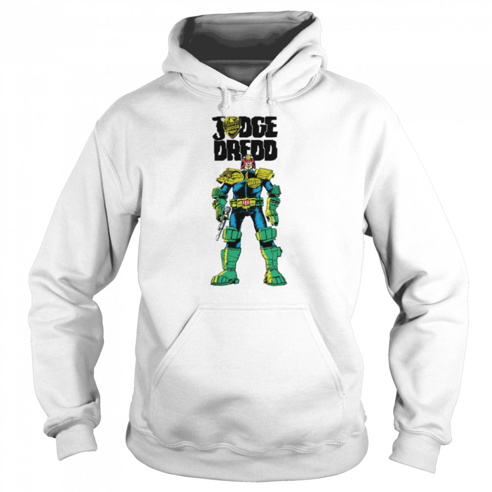 Dredd Judge Jury And Executioner Black shirt Unisex Hoodie