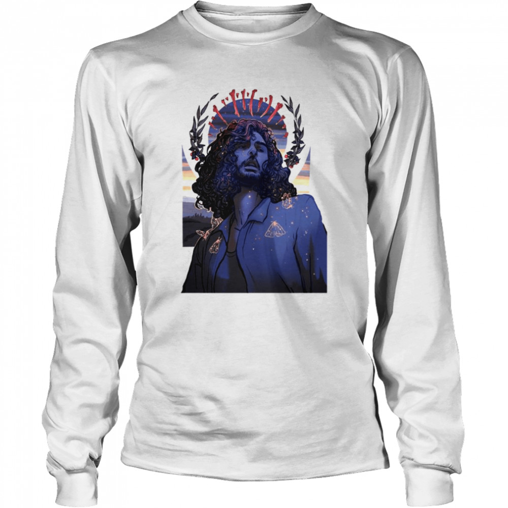 Whimsical Guitar Strumming Hozier shirt Long Sleeved T-shirt