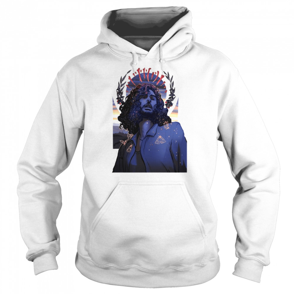 Whimsical Guitar Strumming Hozier shirt Unisex Hoodie