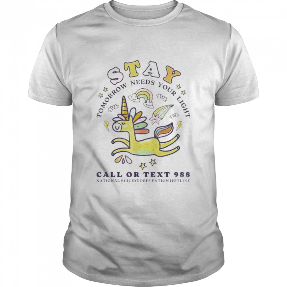 988 suicide prevention tomorrow needs you retro shirt