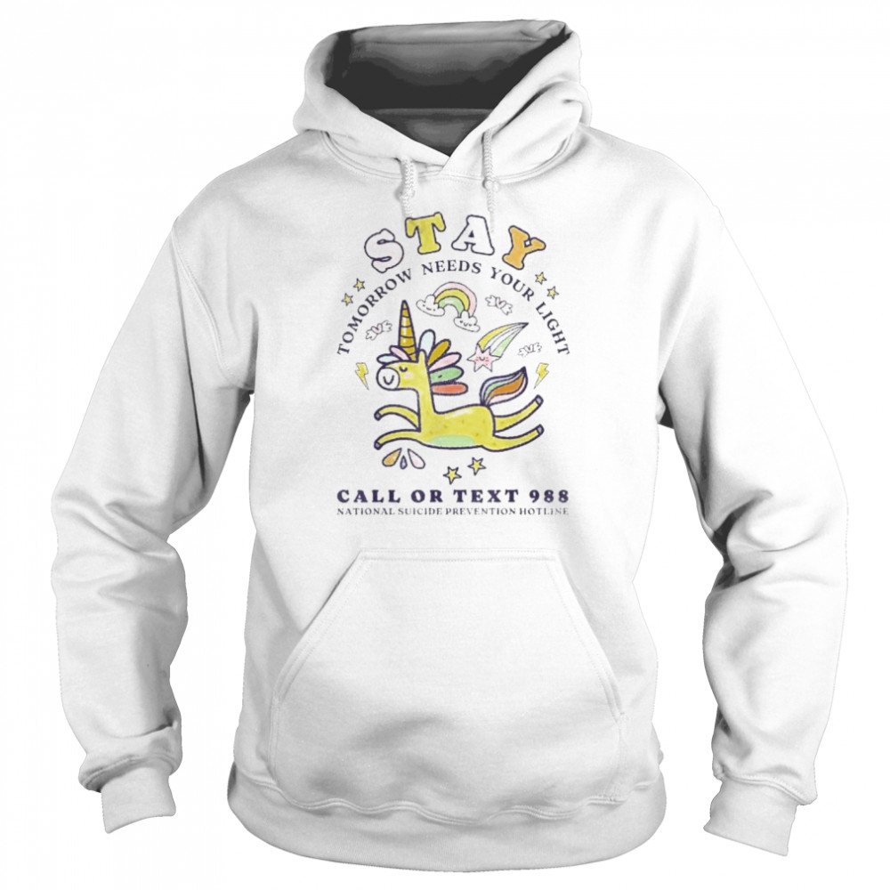 988 suicide prevention tomorrow needs you retro shirt Unisex Hoodie