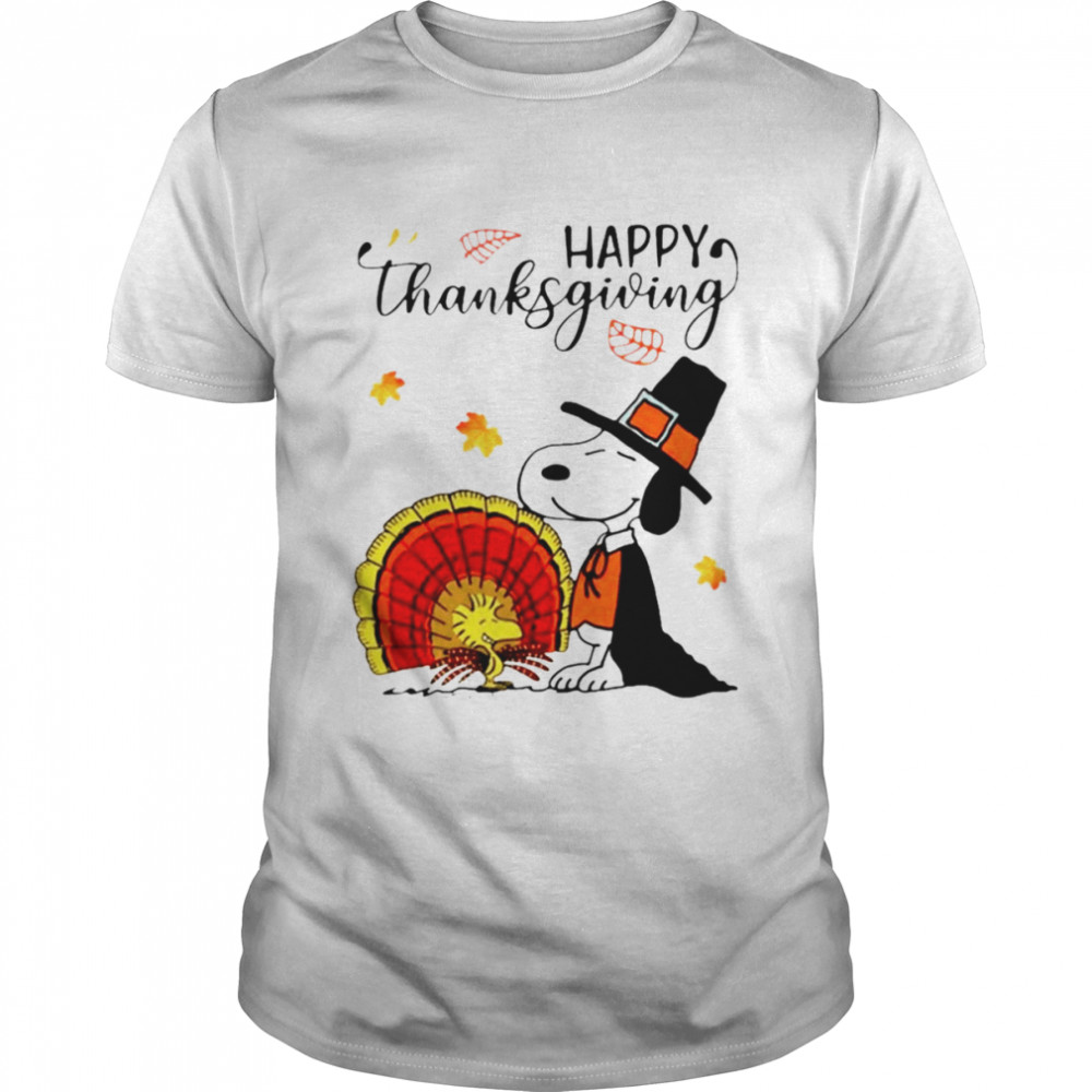 Charlie Brown And Snoopy Thanksgiving shirt