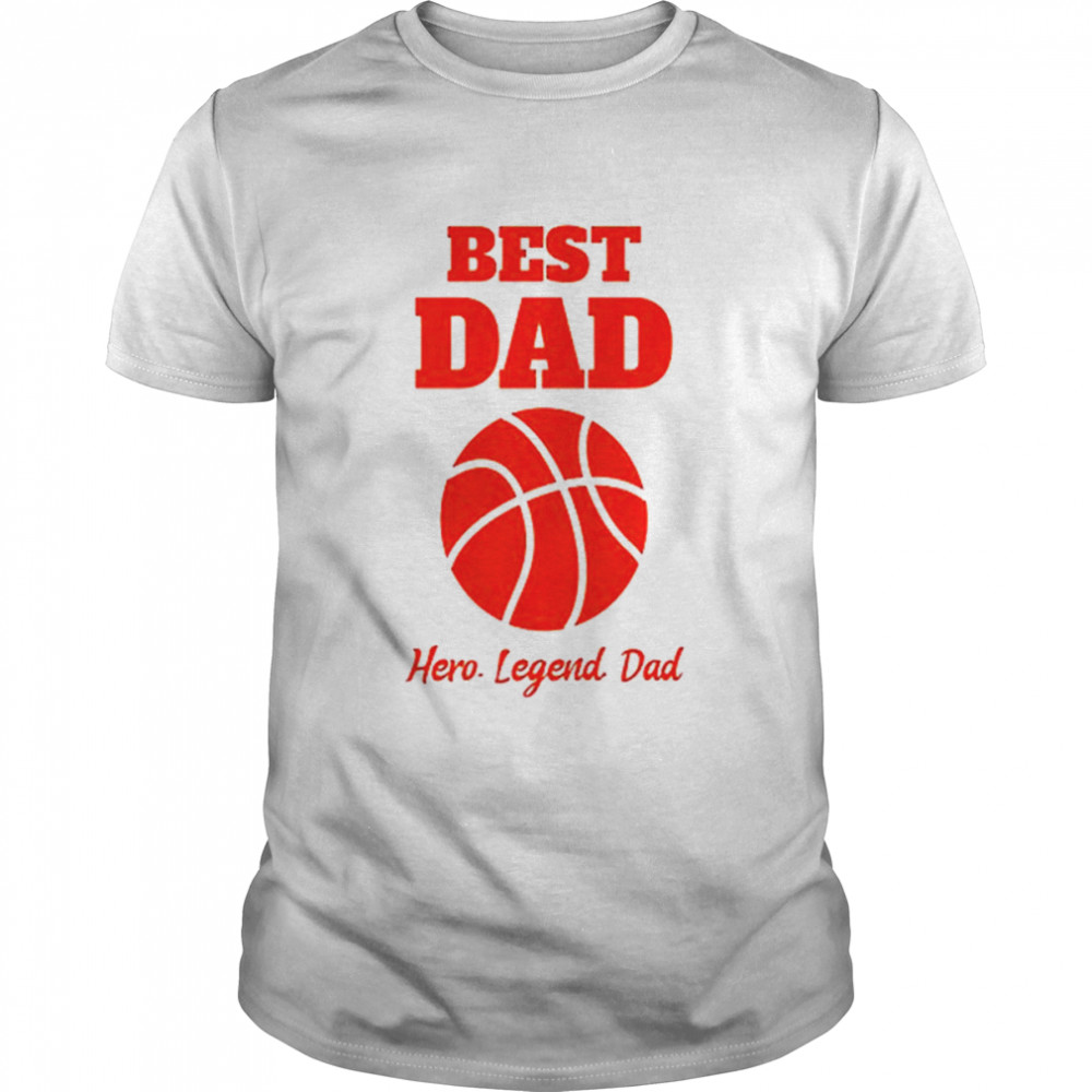 Dad Basketball Cool Fathers Day Gift Dad Basketball Shirts