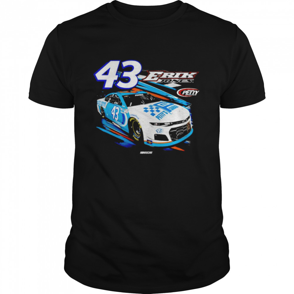 Erik Jones Checkered Flag Black Fuel shirt