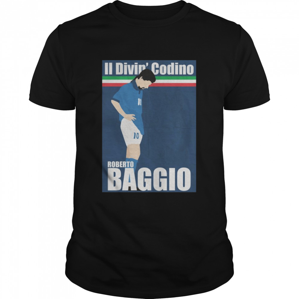 Graphic Art Roberto Baggio shirt