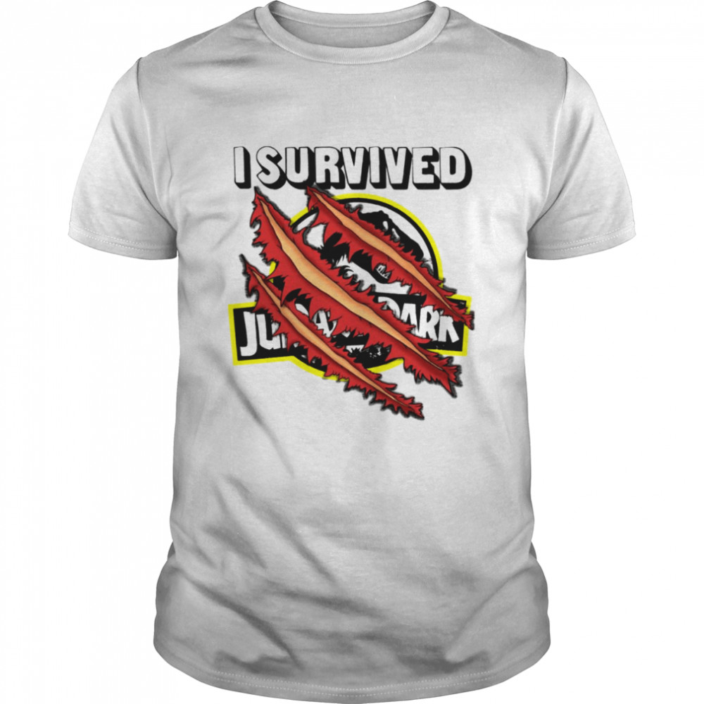 I Survived Jurassic Park Logo shirt