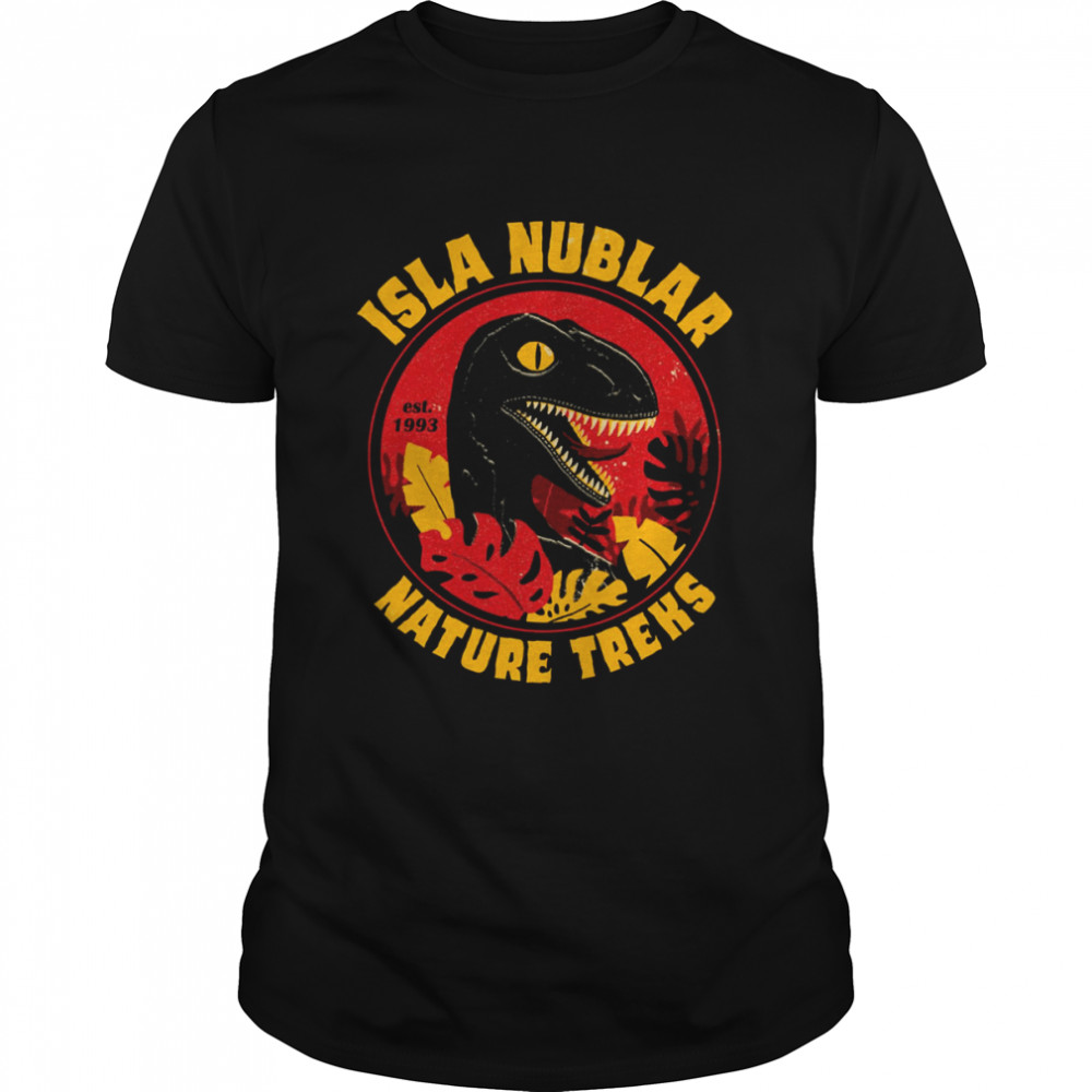 Isla Nublar Nature Treks EST 1993 Jurassic Park Vintage shirt