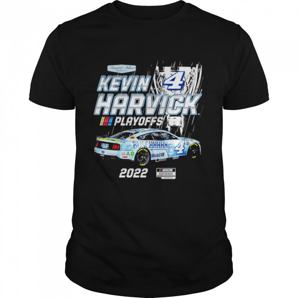 Kevin Harvick Stewart-Haas Racing Team Collection Black NASCAR Cup Series Playoffs shirt