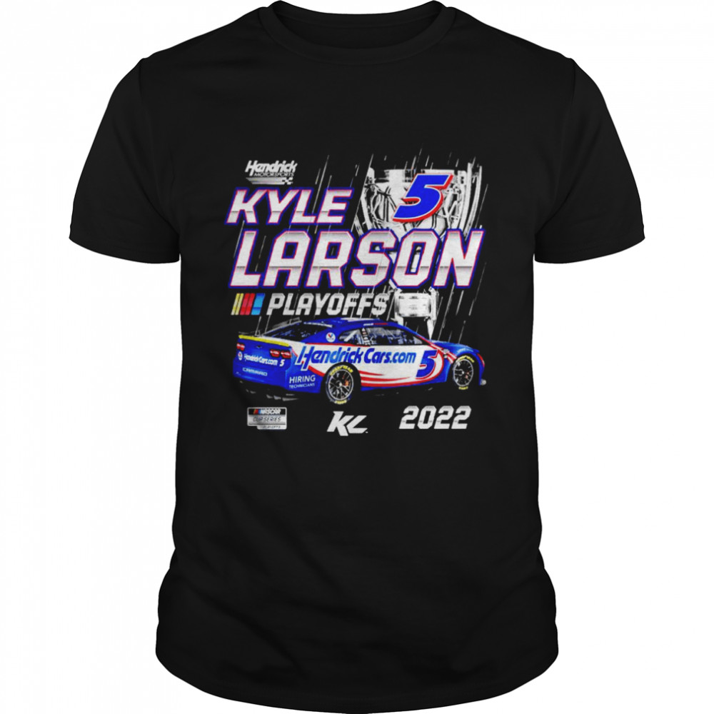 Kyle Larson Hendrick Motorsports Team Collection Black NASCAR Cup Series Playoffs shirt
