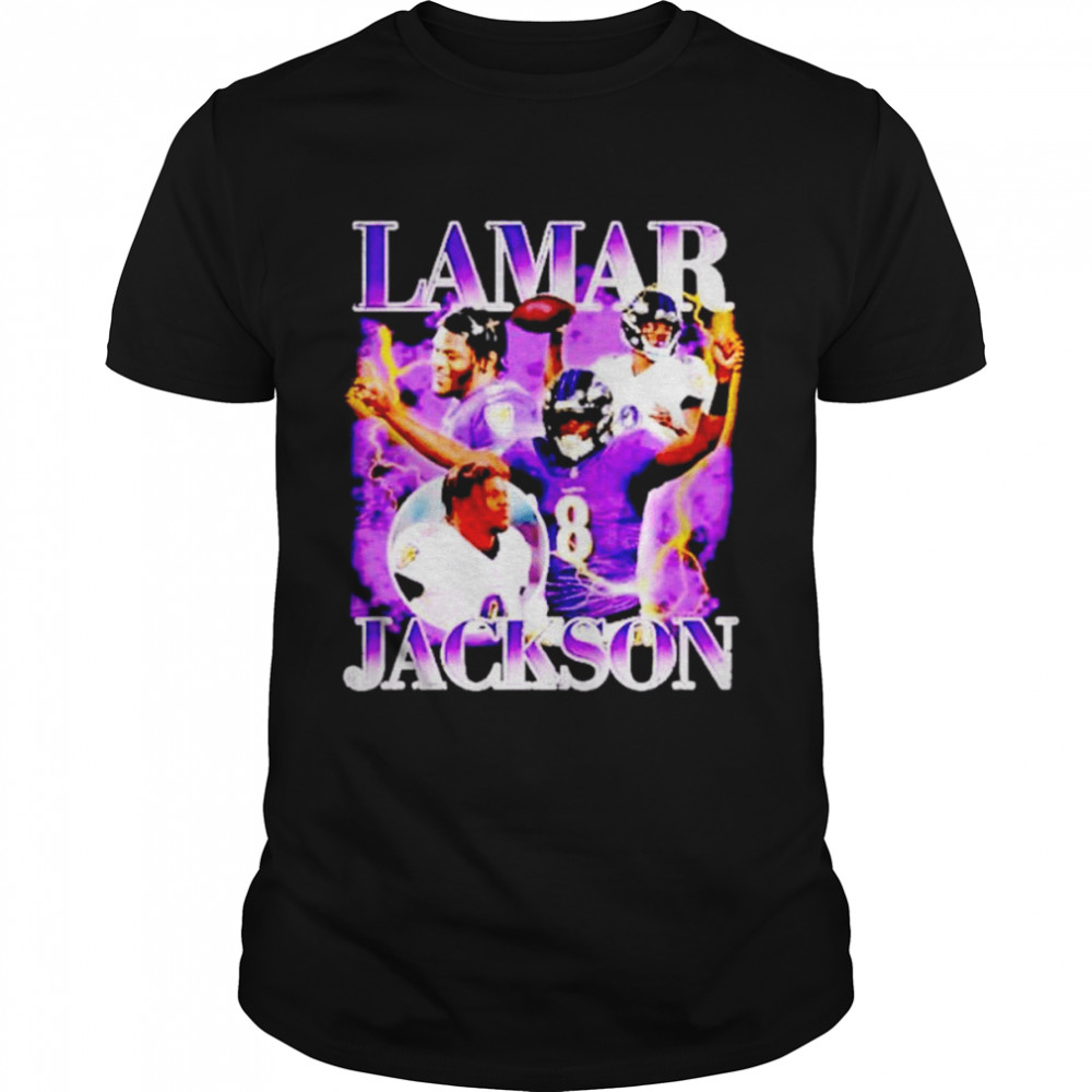 Lamar Jackson Ravens football NFL shirt