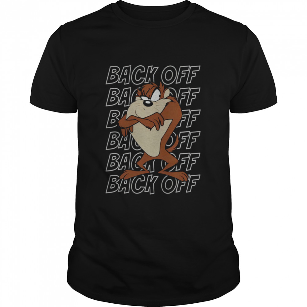 Looney Tunes Taz Back Off Portrait shirt