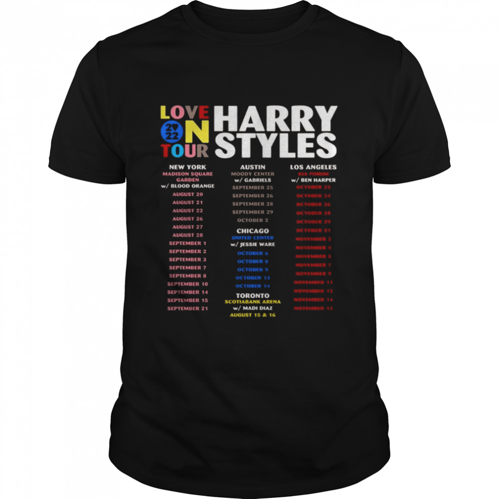 Love On Tour North America Shirt