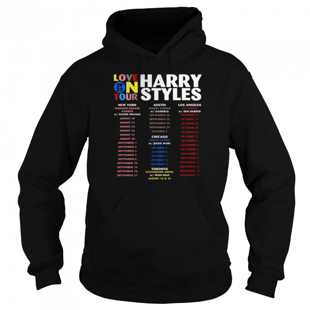 Love On Tour North America Unisex Hoodie