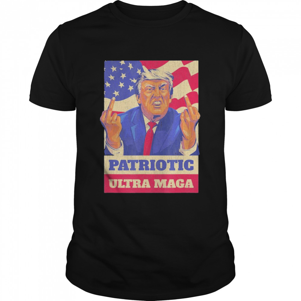 Patriotic Ultra MAGA Republican Pro Trump 2024 T-Shirt