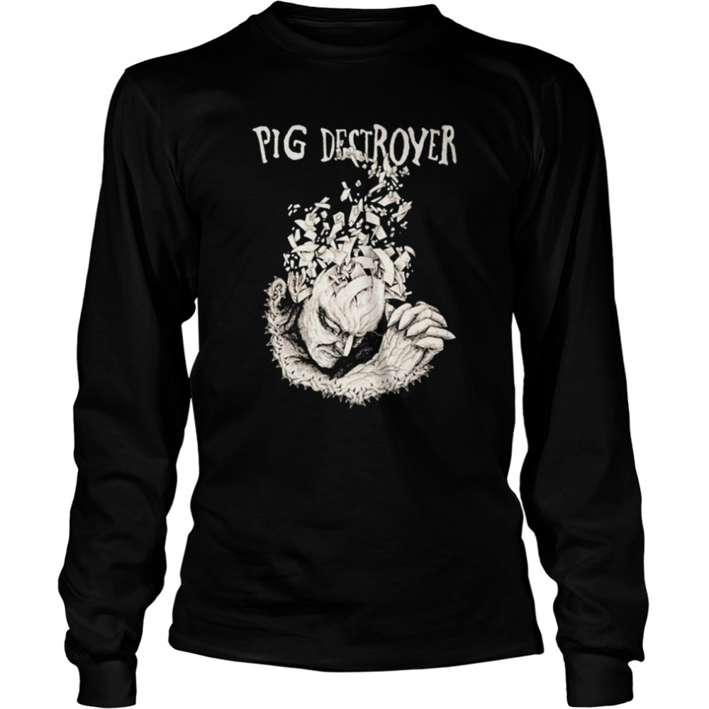 Pig Destroyer Jef Whitehead shirt Long Sleeved T-shirt