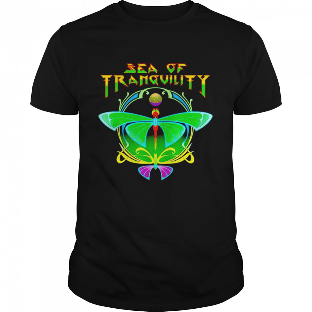 Sea of tranquility dragonfly shirt