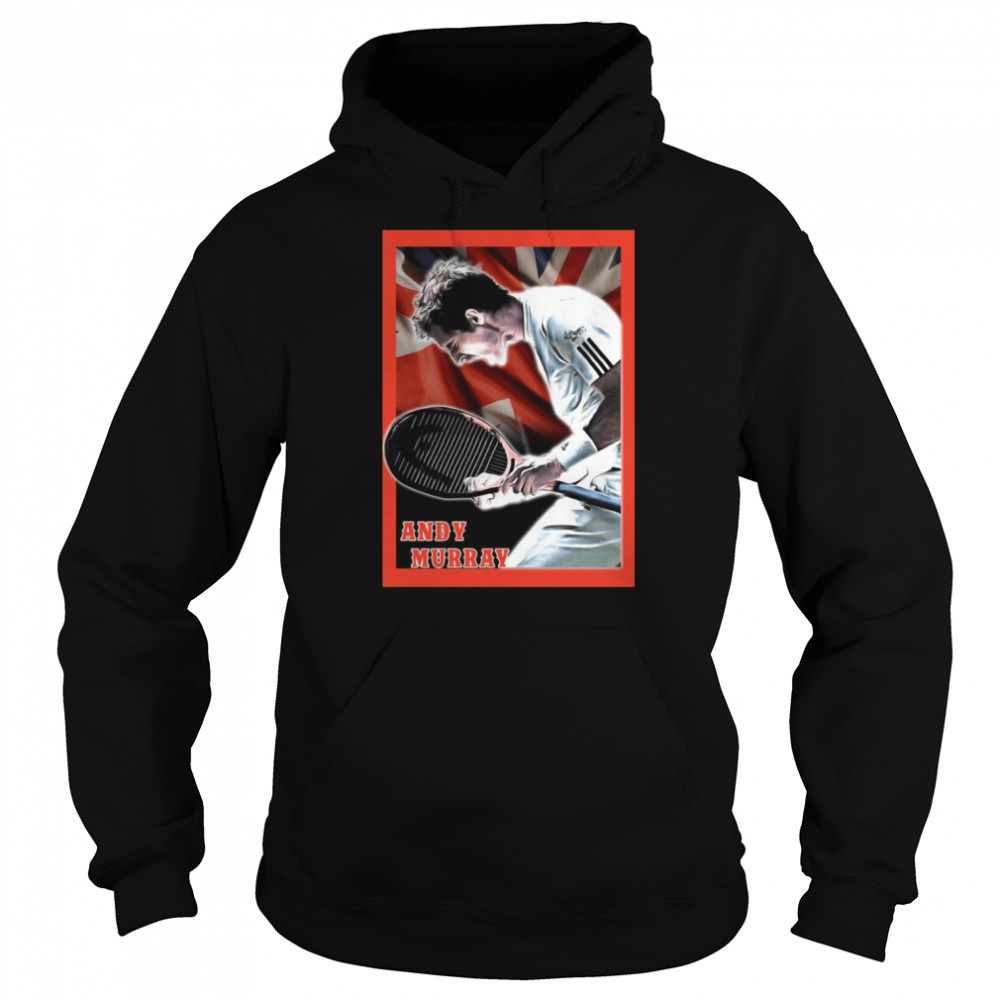 Tennis Player Andy Murray shirt (1) Unisex Hoodie