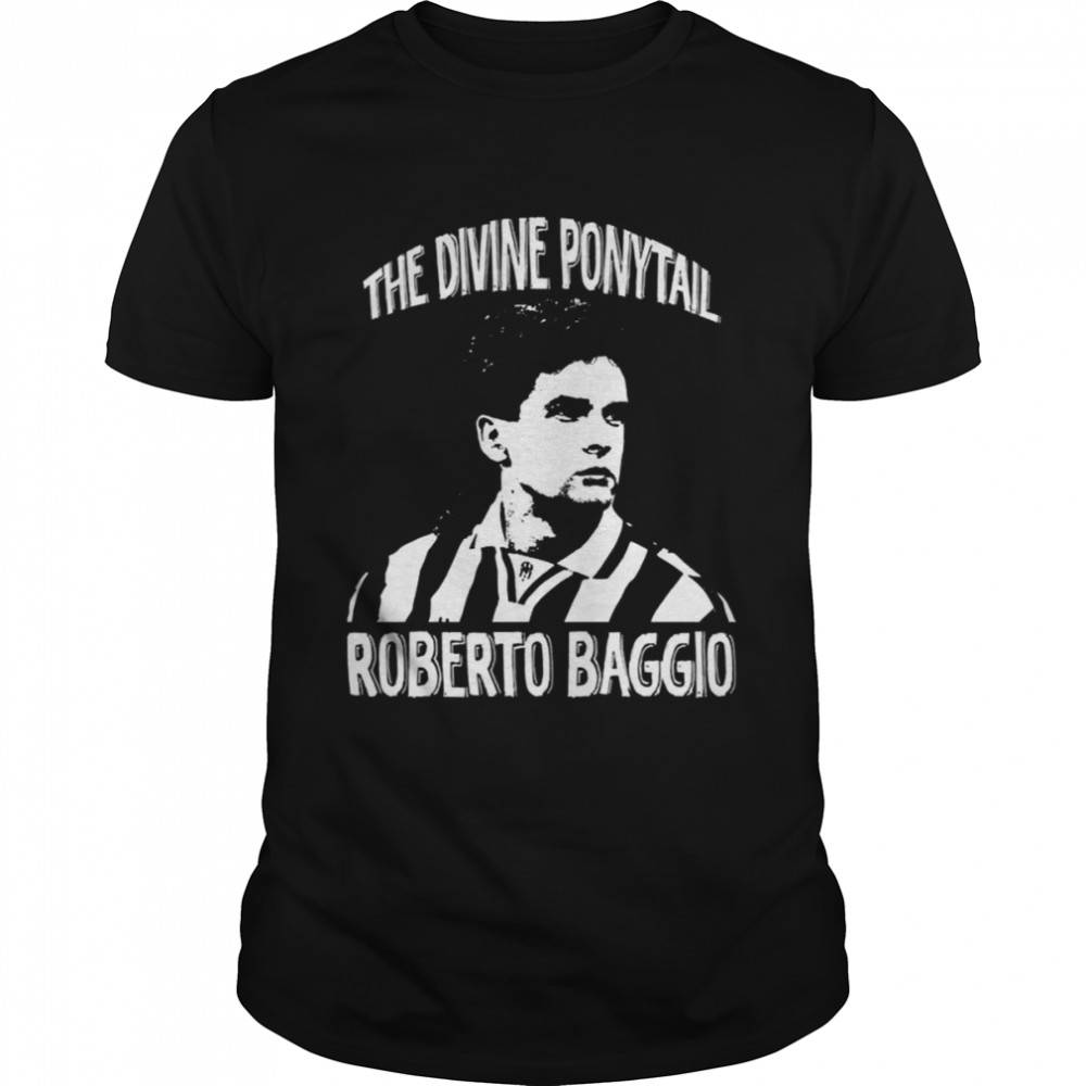 The Divine Ponytail Roberto Baggio shirt