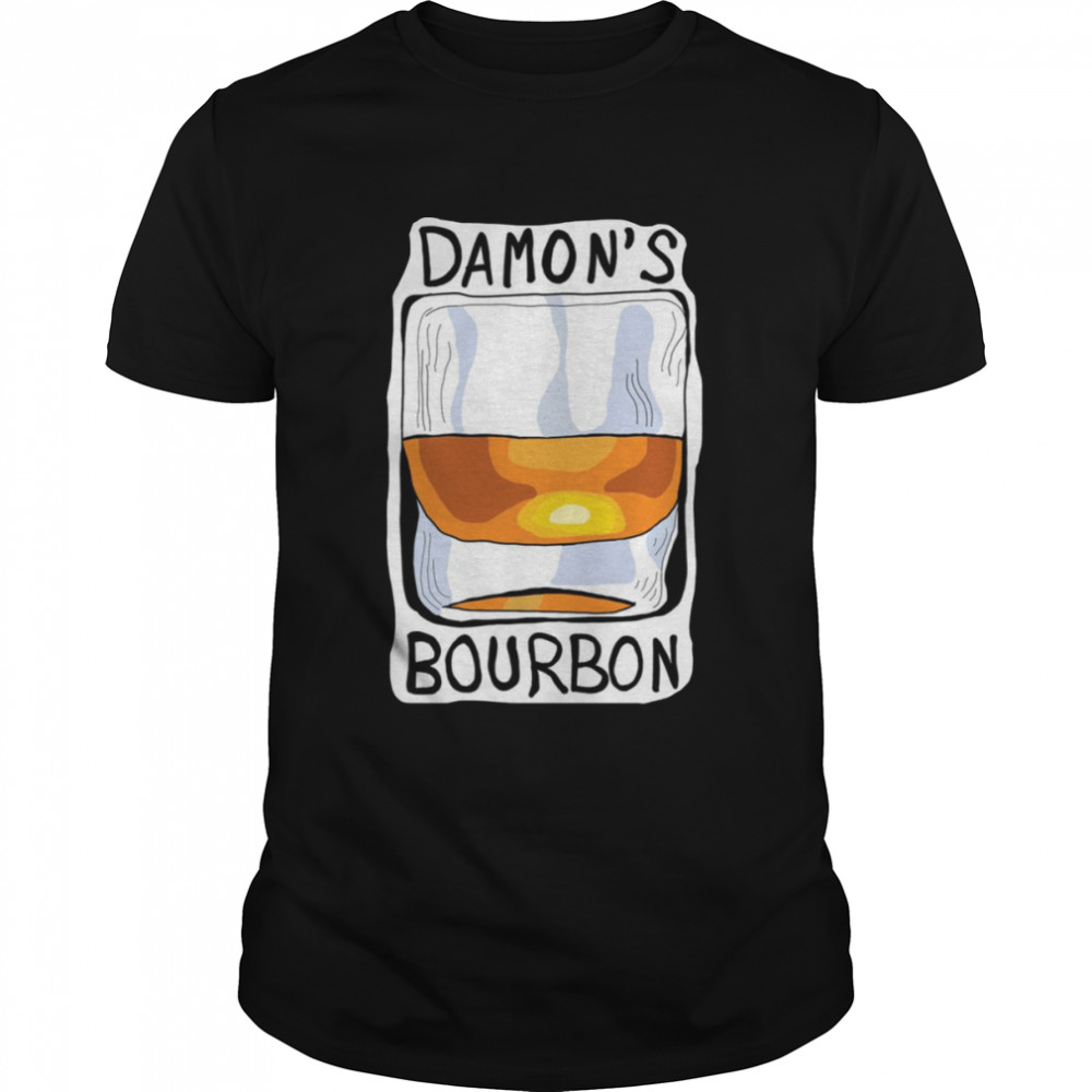 The Vampire Diaries Damon’s Bourban shirt