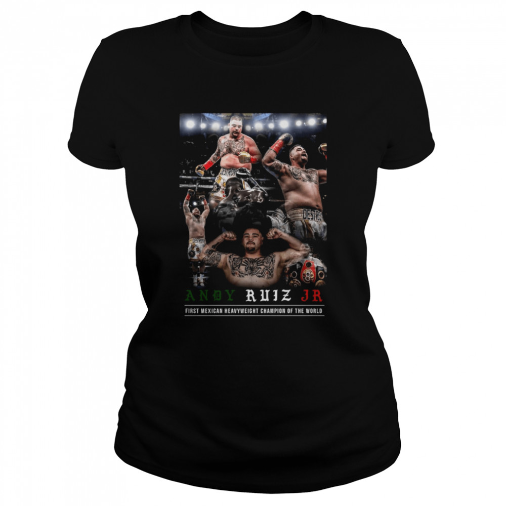 Wrestling Mexican Boxing Andy Ruiz Jr shirt Classic Women's T-shirt