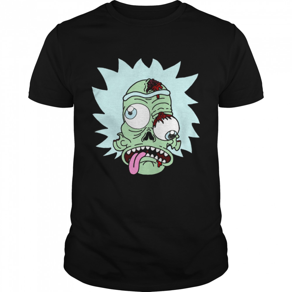Zombie Dimension Rick Sanchez Rick And Morty Halloween shirt Classic Men's T-shirt