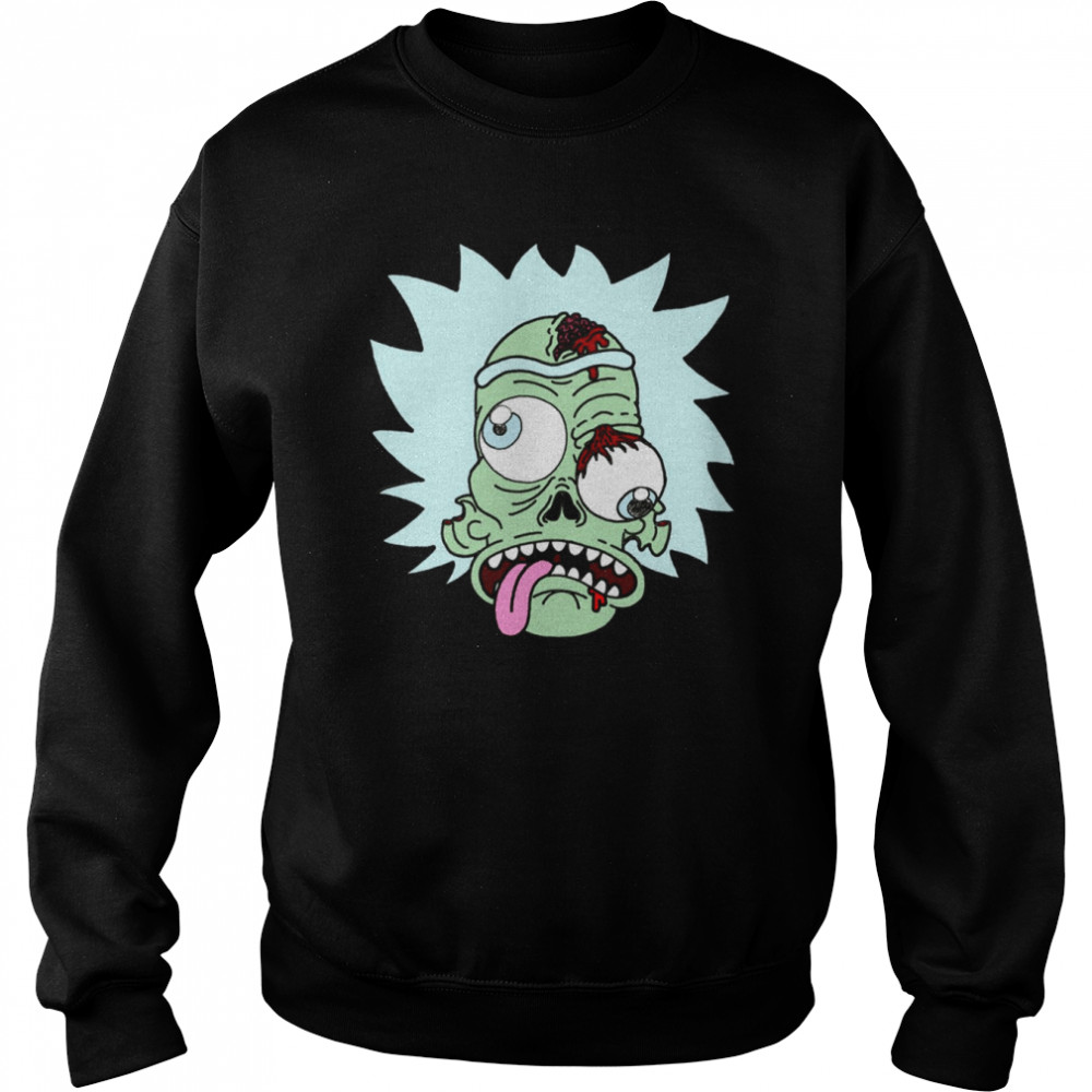 Zombie Dimension Rick Sanchez Rick And Morty Halloween shirt Unisex Sweatshirt