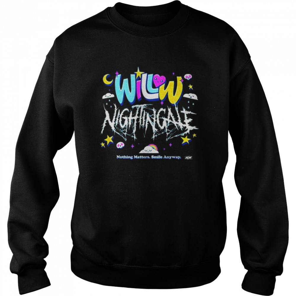 All elite wrestling willow nightingale daydream essential shirt Unisex Sweatshirt