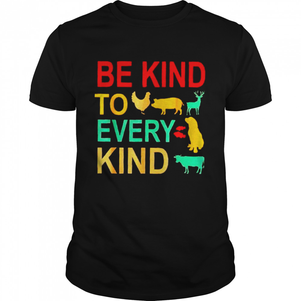 Animals be kind to every kind shirt Classic Men's T-shirt