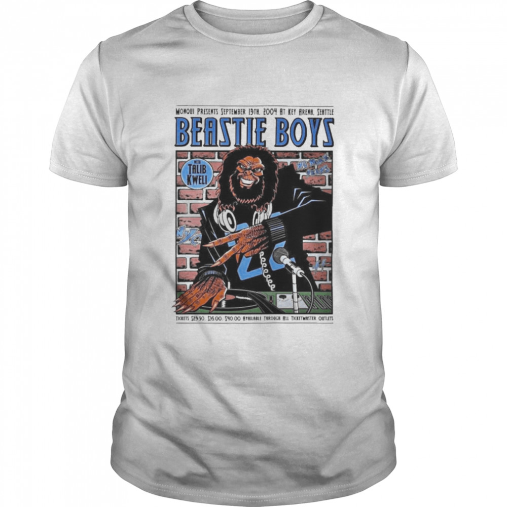 Beastie Boys Poster Beastie Boys Seattle 9.19.04 Mega Rare Concert Poster Shirt