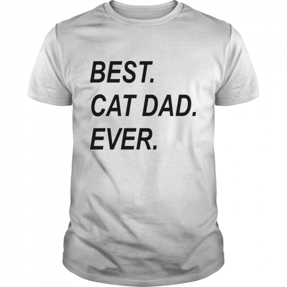 Best Cat Dad Gift Personalized Cat Dad  Classic Men's T-shirt