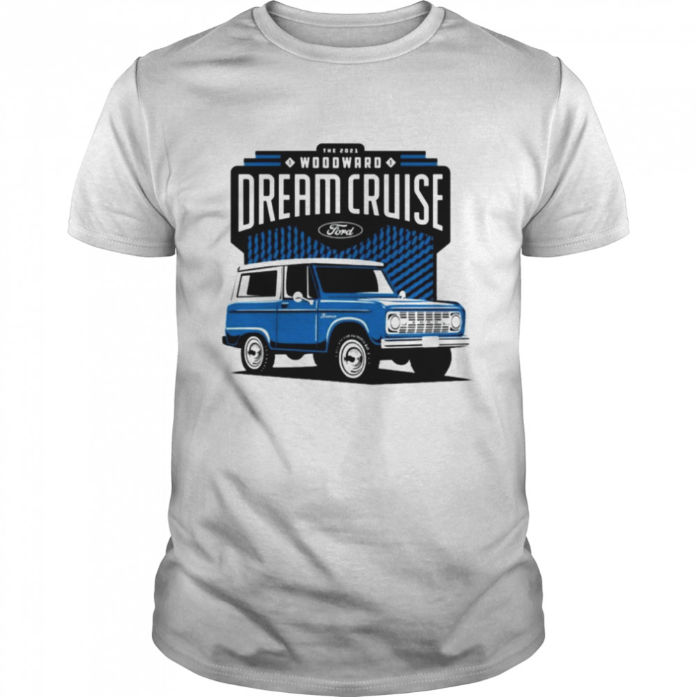 Blue Art Ford Car The Woodward Dream Cruise shirt