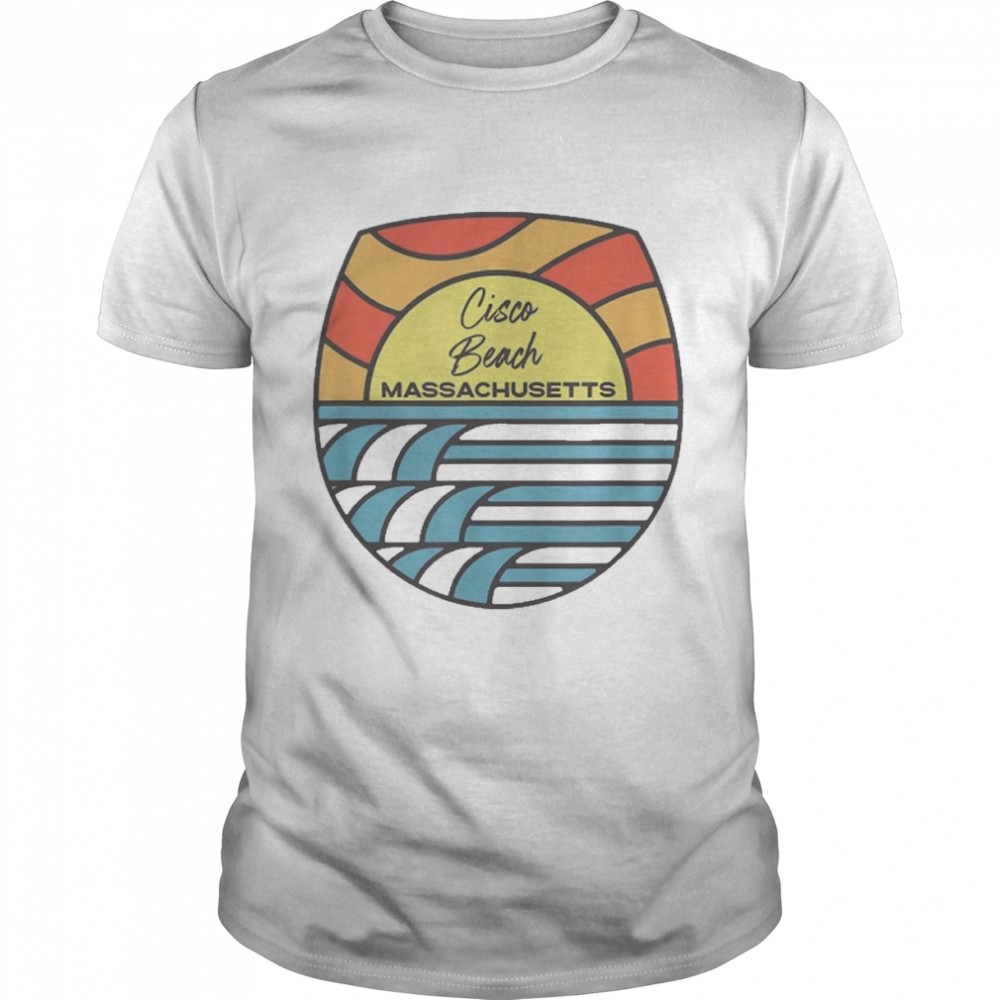 Cisco Beach Massachusetts Ma Sunset Vacation Souvenir  Classic Men's T-shirt