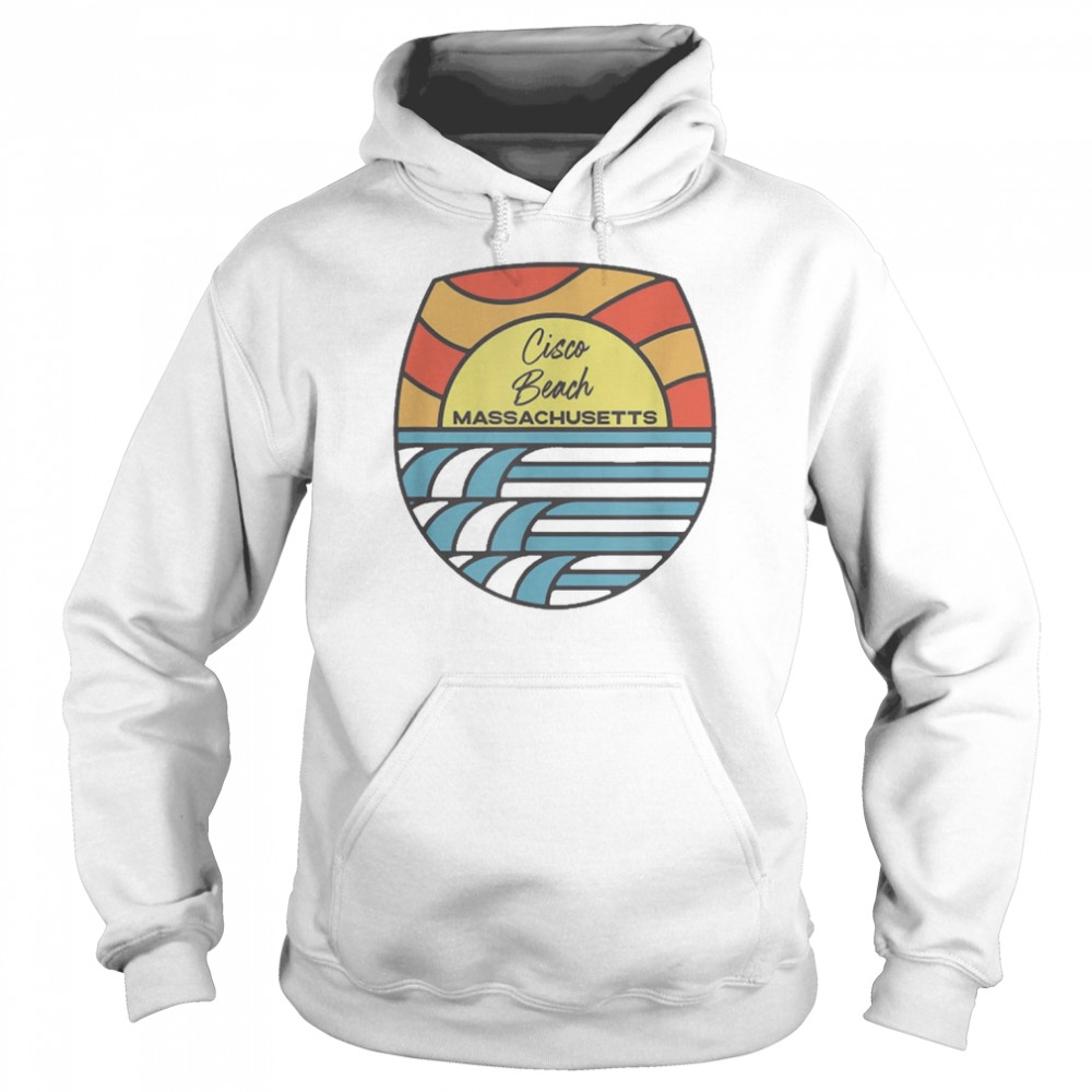 cisco beach massachusetts ma sunset vacation souvenir unisex hoodie