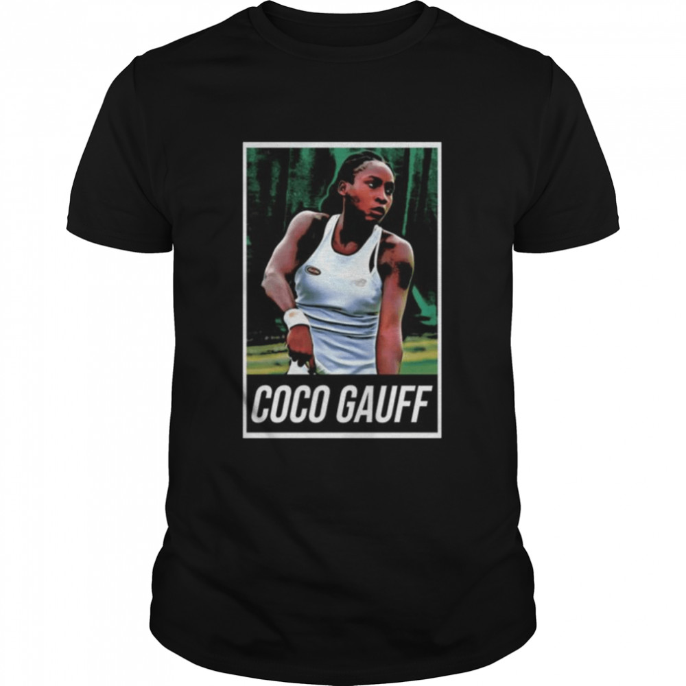 Coco Gauff Art Board Print Shirt
