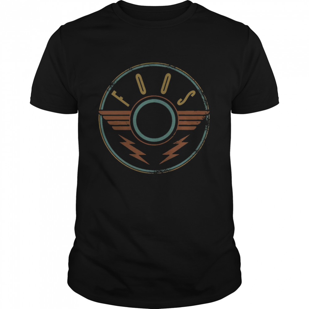 Foos Vintage Foo Fighters Band Round Logo Vintage shirt