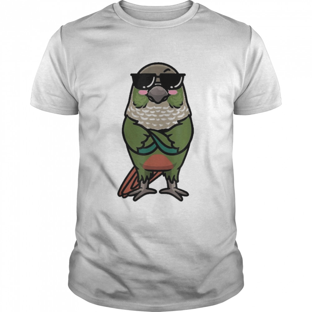 Green Cheek Conure Green-Cheeked Parakeet Bird Parrot  Classic Men's T-shirt