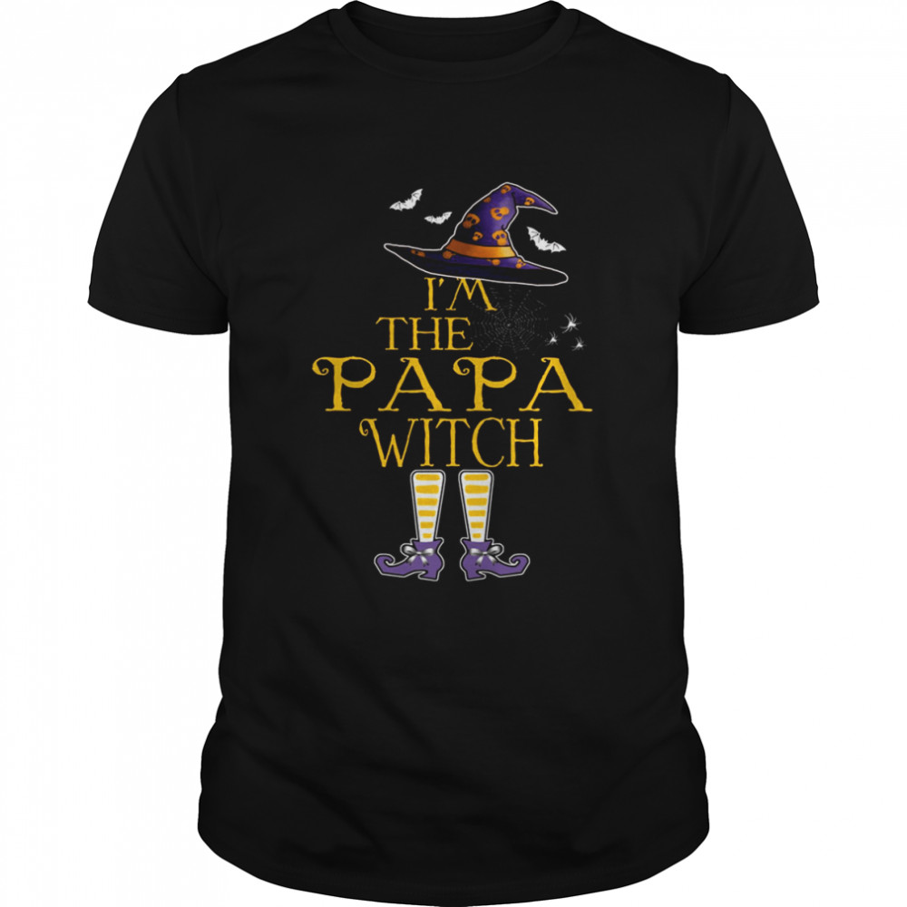 Halloween I’m The Papa Witch s Classic Men's T-shirt
