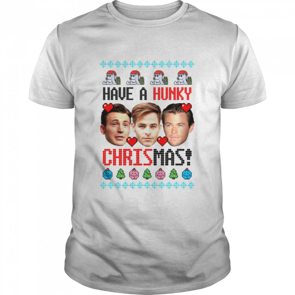 Have a Holly Hunky Christmas Chris Pine T Shirt