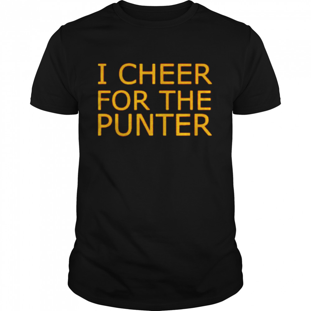I cheer for the punter T-shirt Classic Men's T-shirt