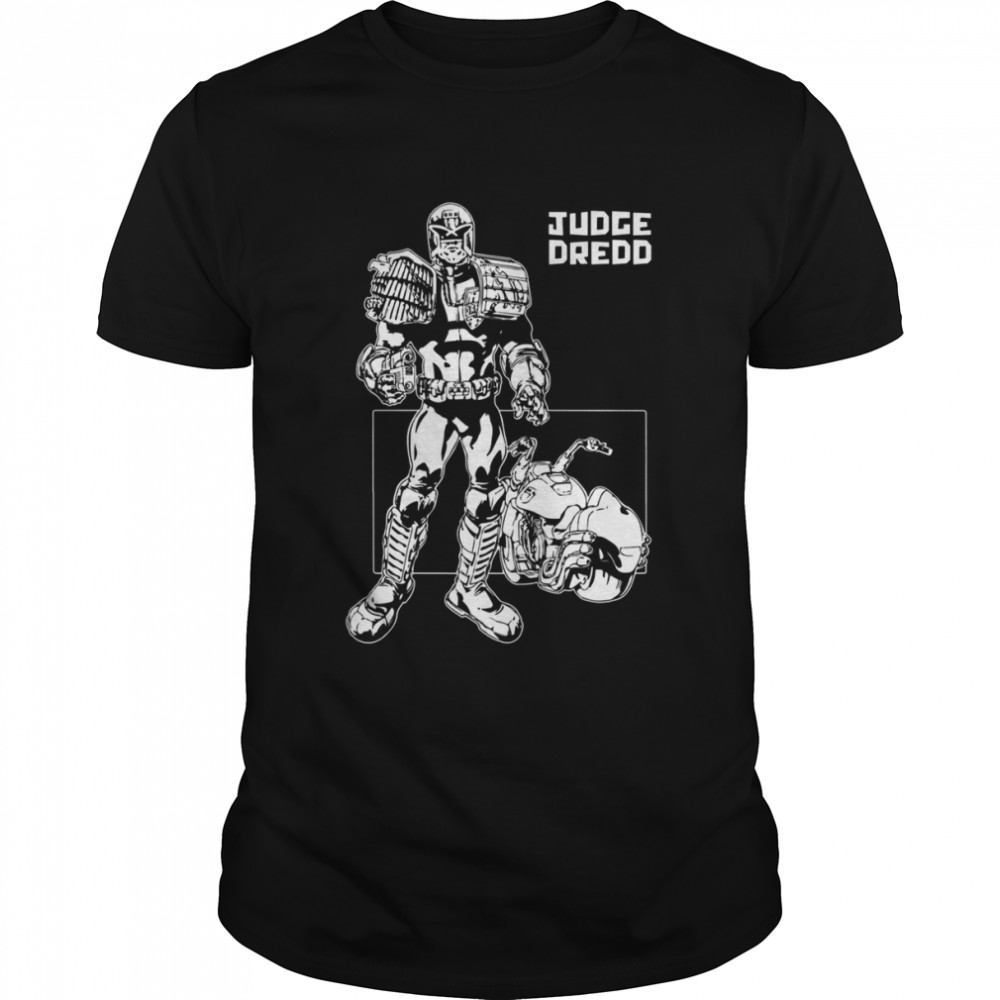 Judicial Officer Judge Dredd Character shirt