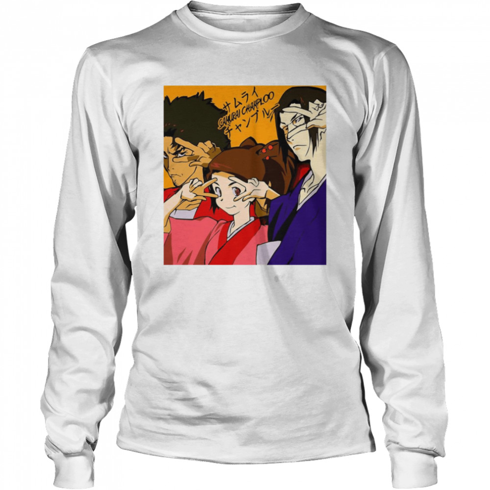 Moment Samurai Champloo shirt Long Sleeved T-shirt