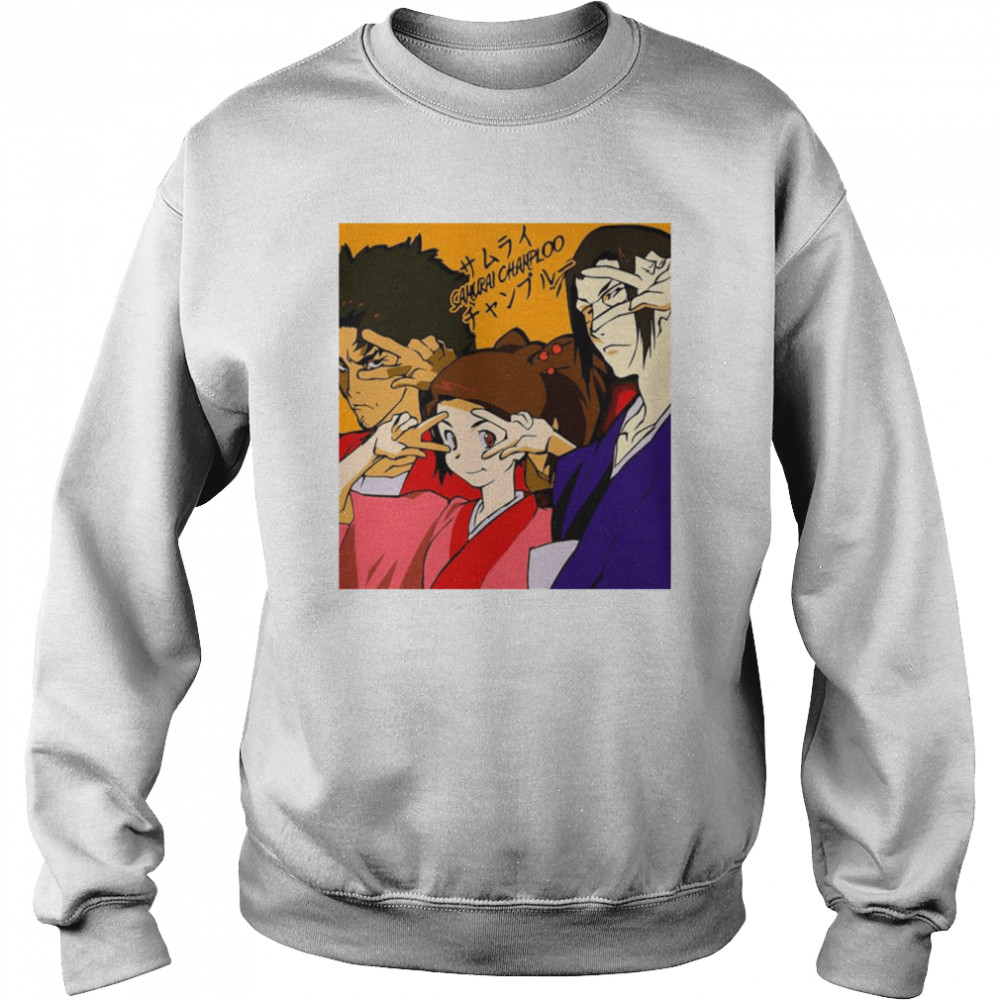 Moment Samurai Champloo shirt Unisex Sweatshirt