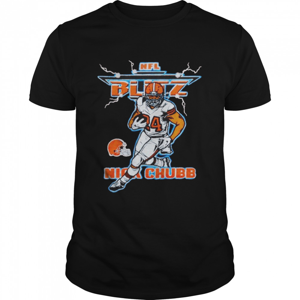 NFL Blitz Browns Nick Chubb shirt