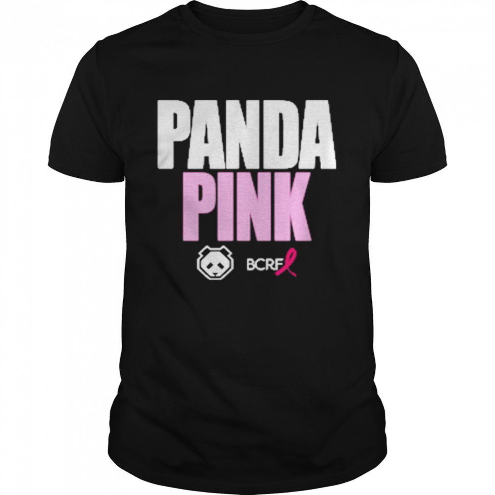 Panda Pink Bcrf Black T- Classic Men's T-shirt