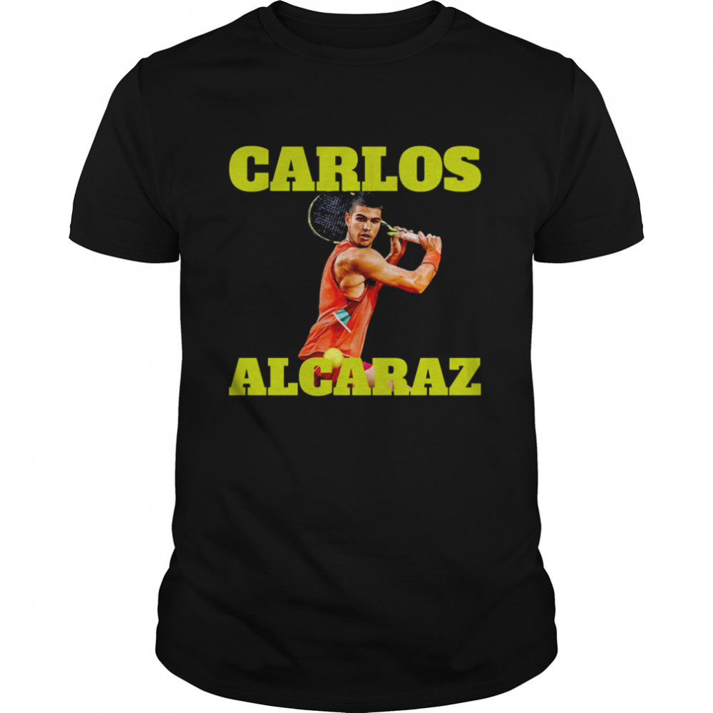 Pro Tennis Player Carlos Alcaraz shirt