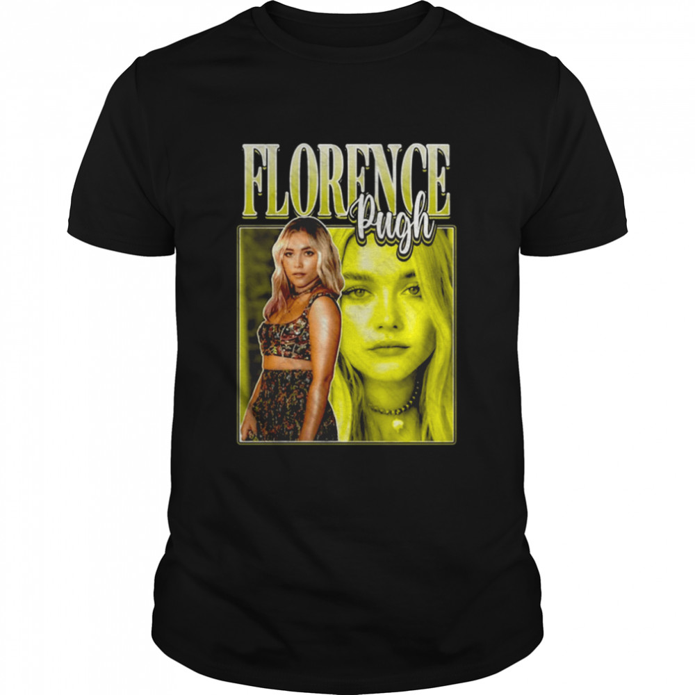 Retro Aesthetic Actress Florence Pugh shirt
