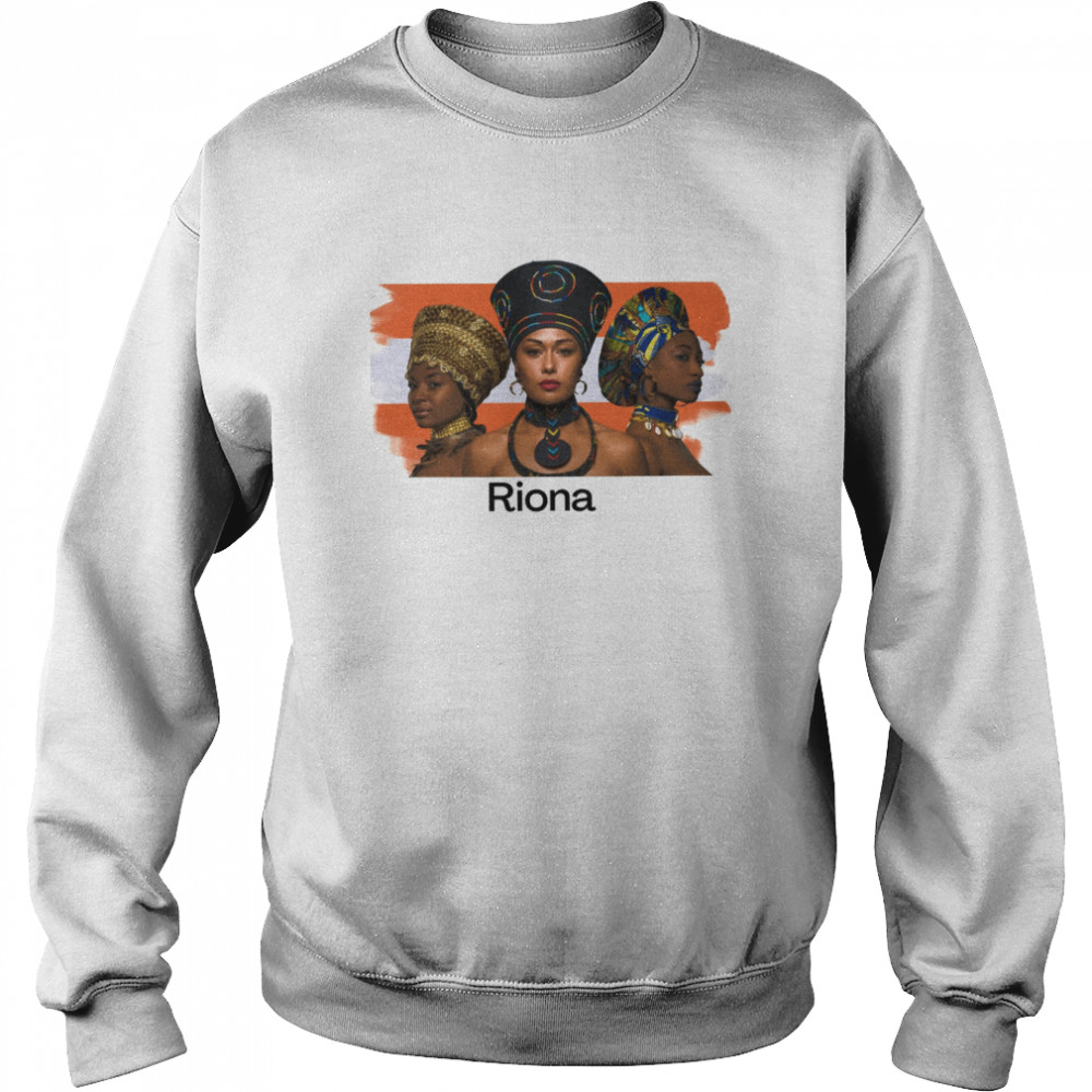 Riona Art Fiona Black Women shirt Unisex Sweatshirt