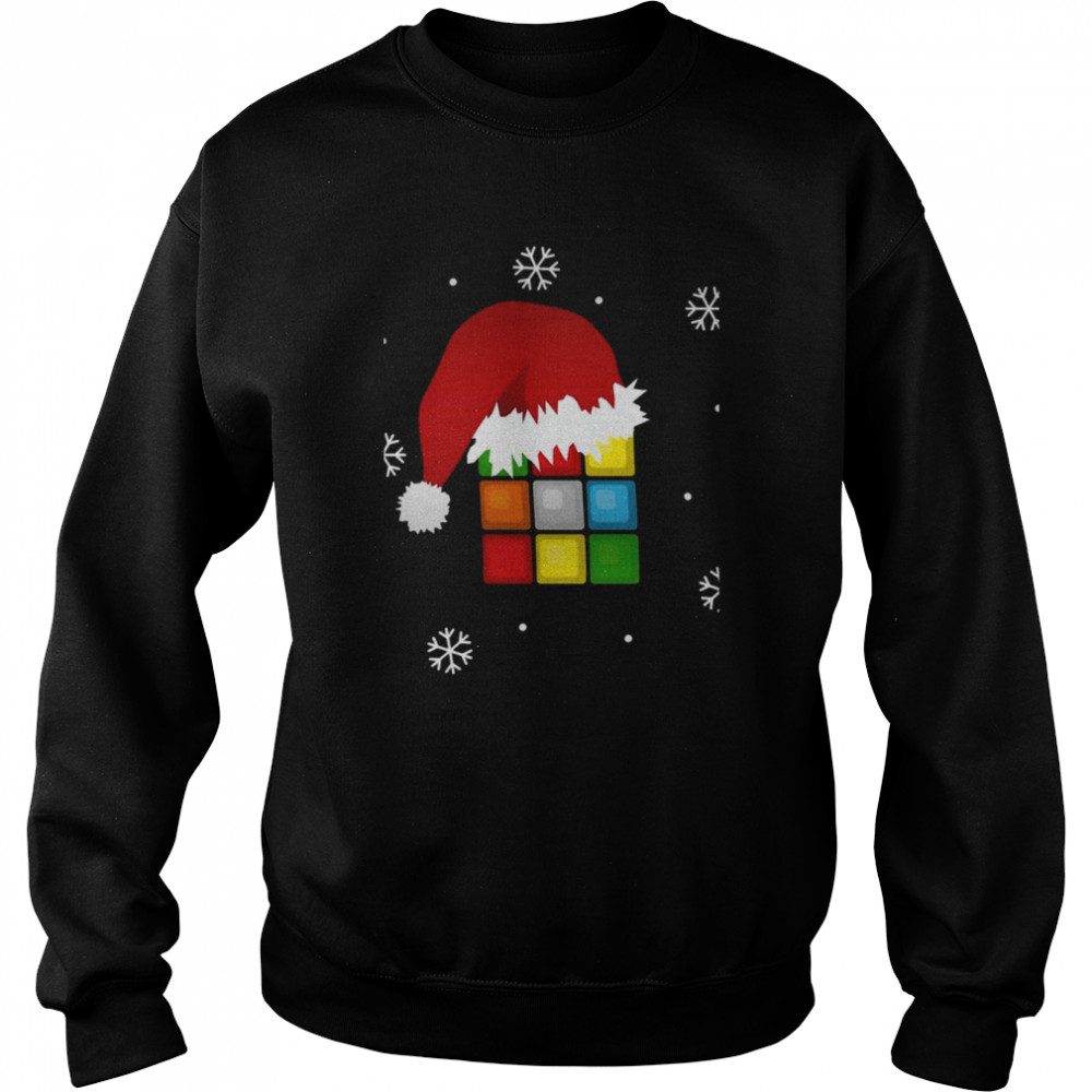 Santa Rubik Merry Christmas Oll shirt Unisex Sweatshirt